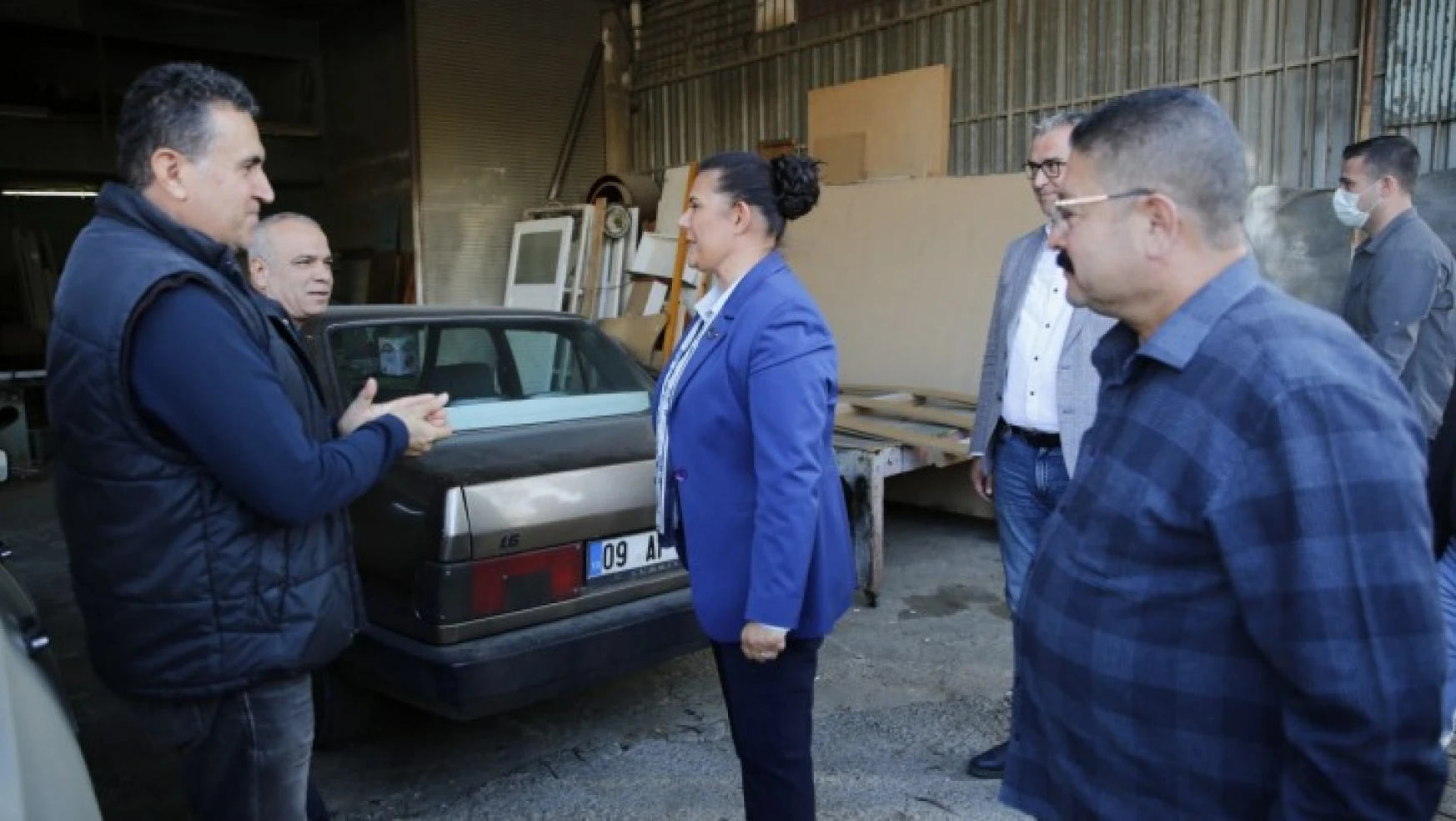 Başkan Çerçoğlu, Tamirciler Odası'nı ziyaret etti