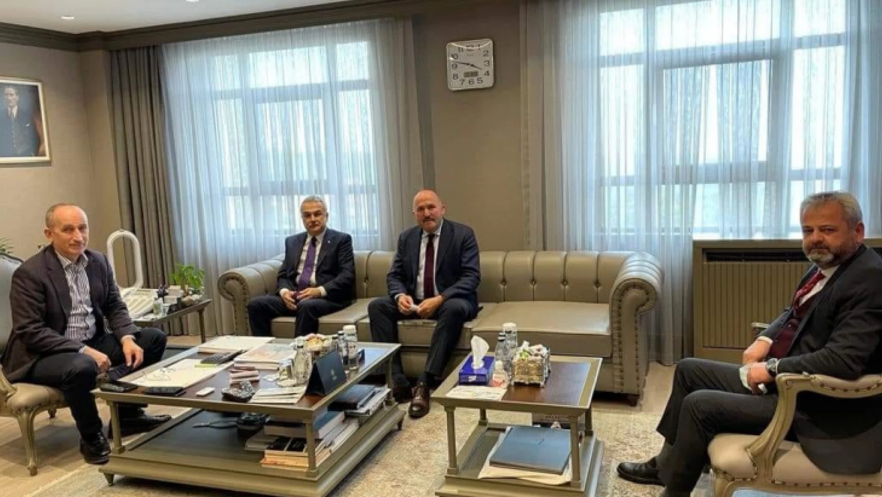 Başkan Ertürk, Ankara'da müjdeyle döndü