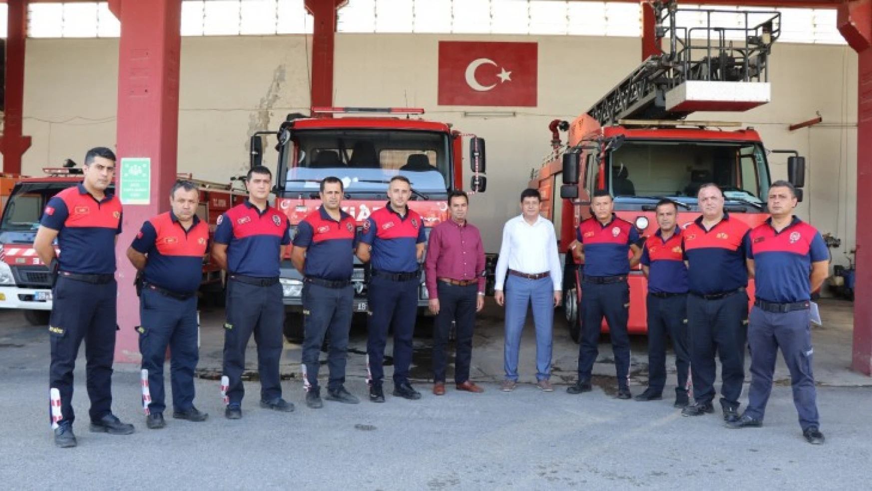 Başkan Özcan, İtfaiye Haftası'nı kutladı