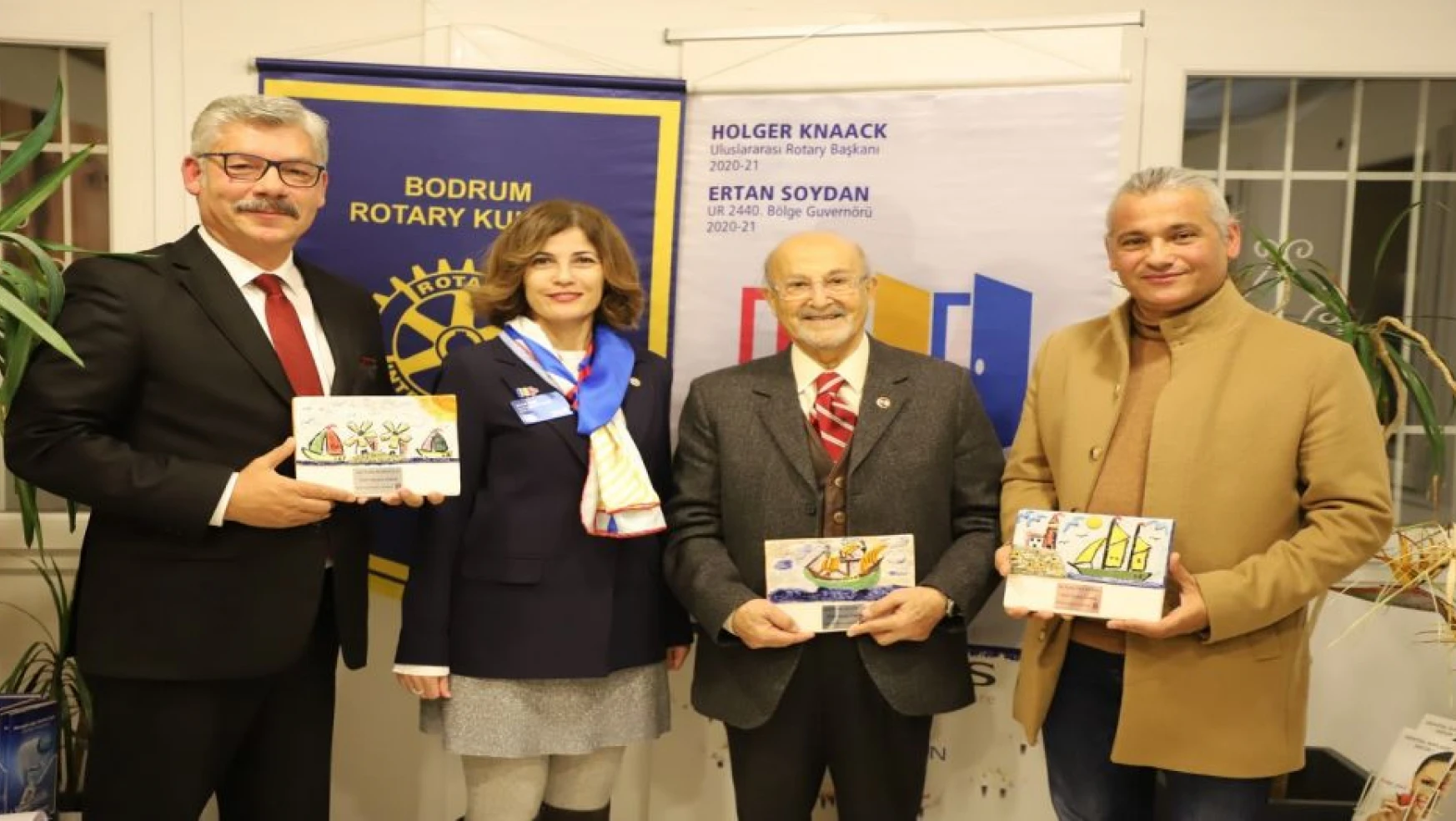 Bodrum'da Rotary Hizmet Ödülleri sahiplerini buldu