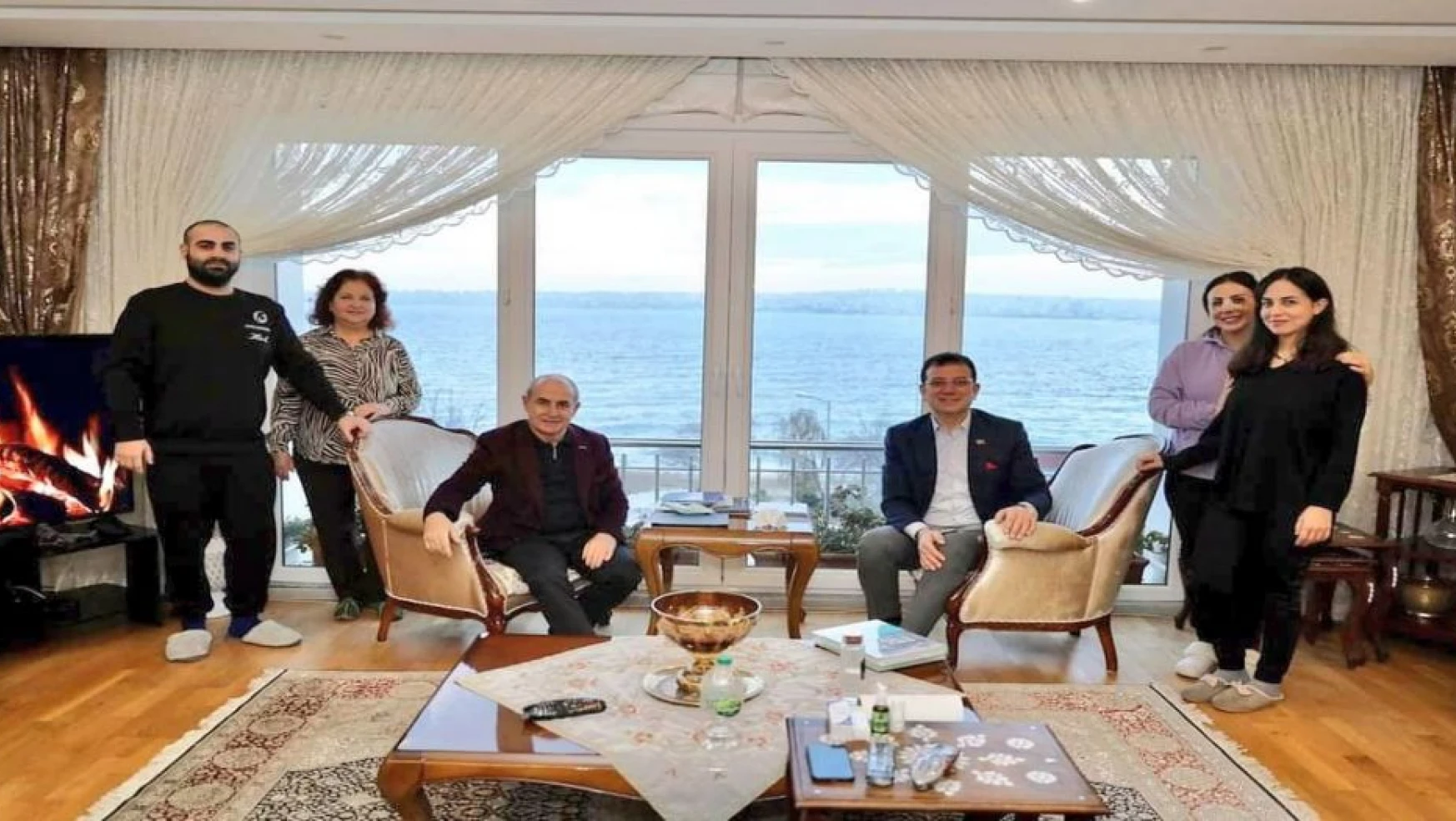 Ekrem İmamoğlu'ndan Hasan Akgün'e ziyaret
