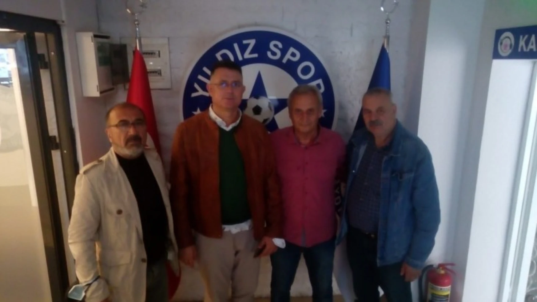 Ferhatoğlu ve Aslan, Yıldızspor'u ziyaret etti