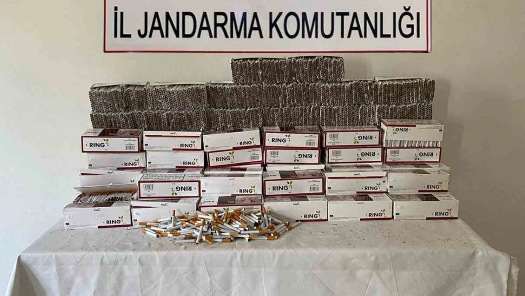 JASAT'tan kaçak sigara operasyonu: 2 gözaltı