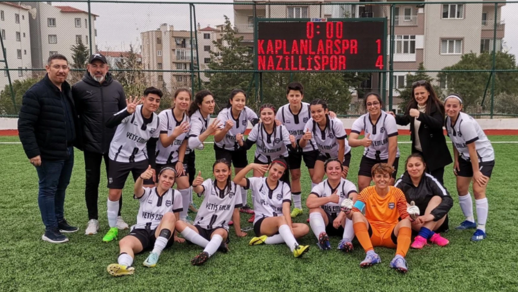 Kadın Futbol Takımı, galibiyetle başladı