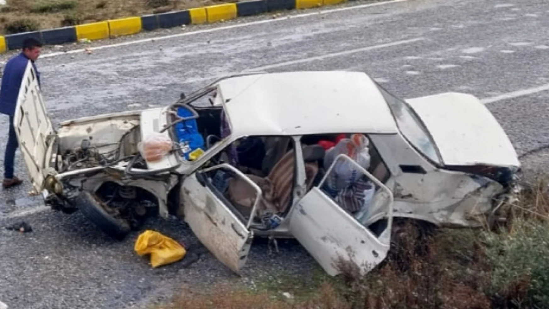 Karacasu'da trafik kazası: 5 yaralı