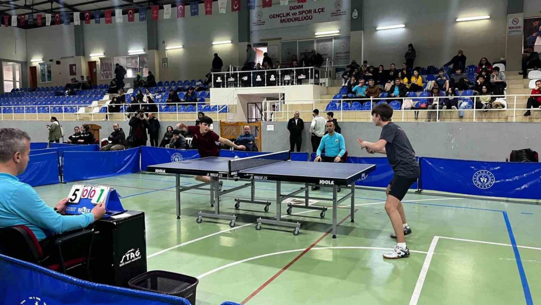 Masa Tenisi Türkiye Şampiyonları Aydın'da belli oldu