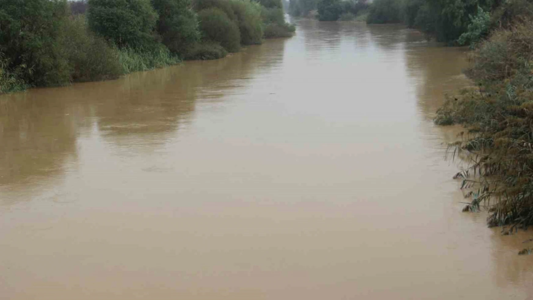 Menderes Nehri'ndeki su seviyesi eski haline geri döndü