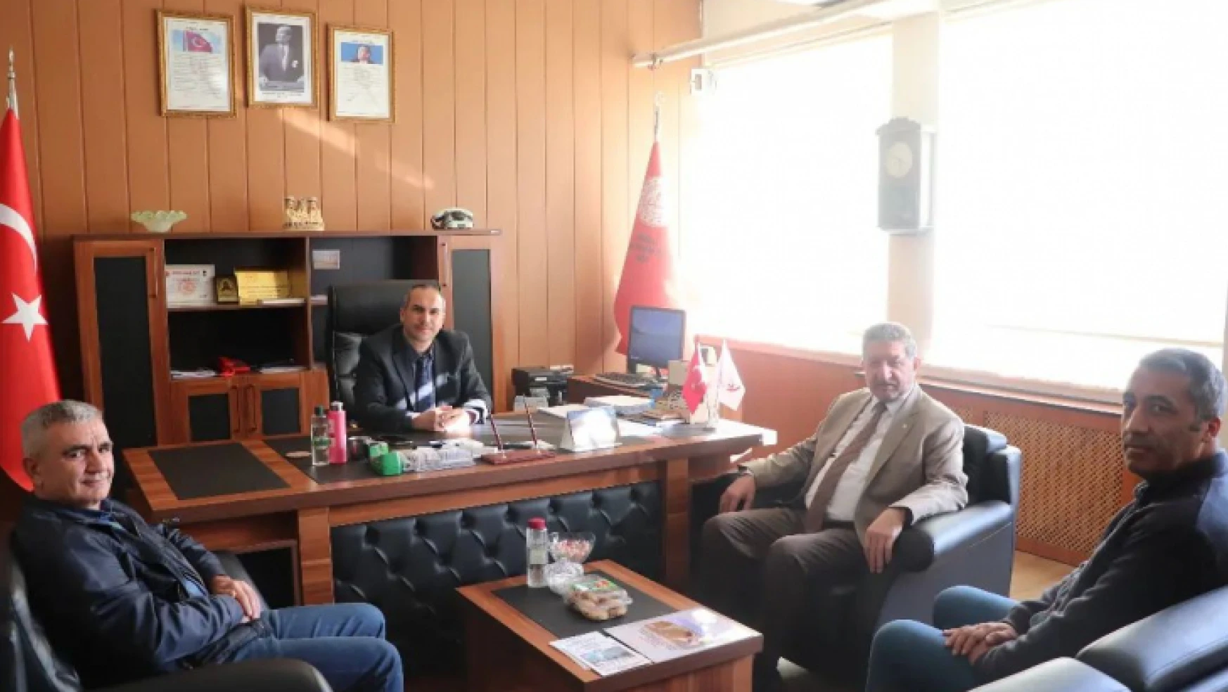 Mesleki Eğitim Merkezi, Başkan Arslan'ı ağırladı