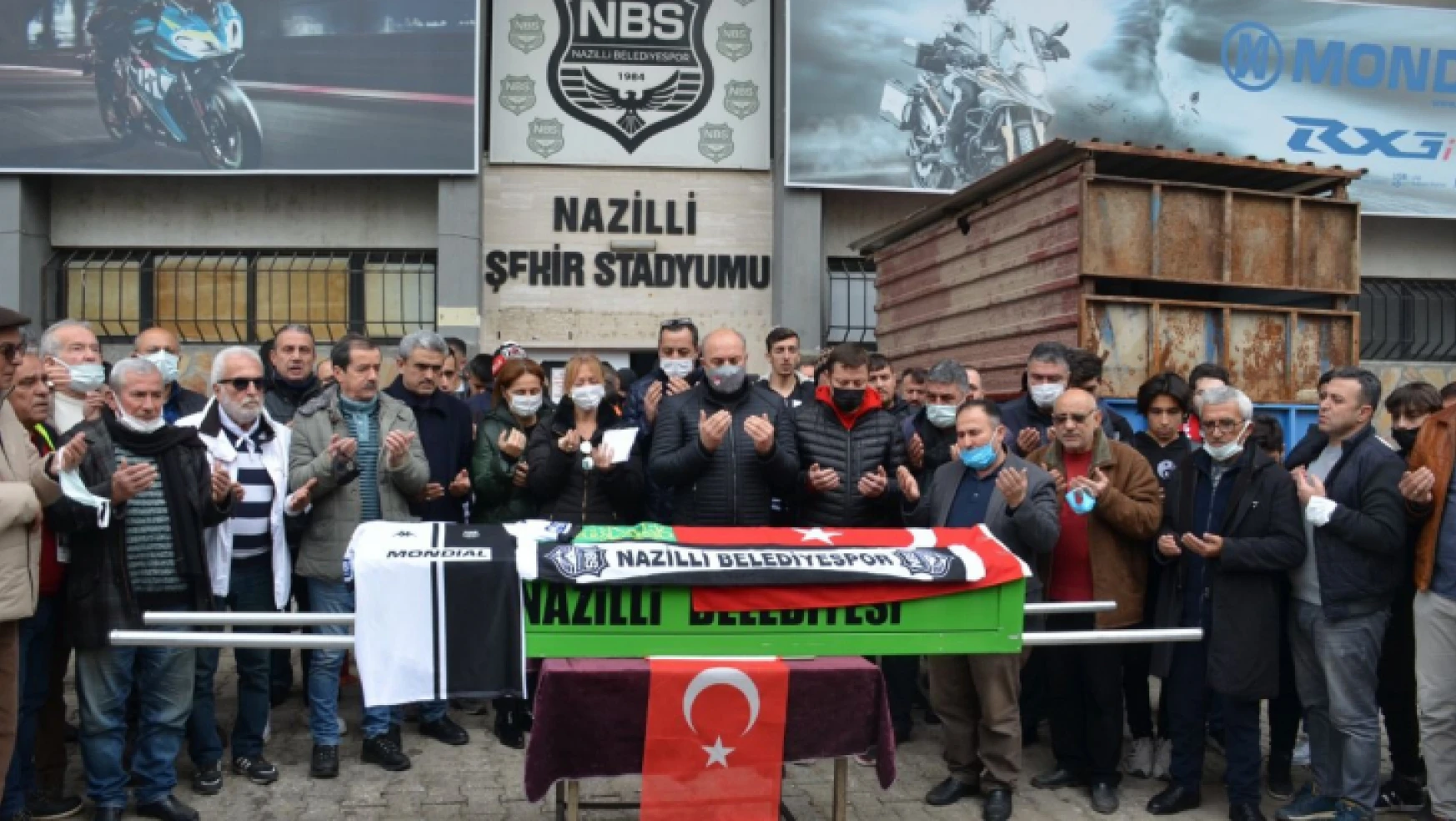 Milli futbolcu memleketi Nazilli'de sonsuzluğa uğurlandı