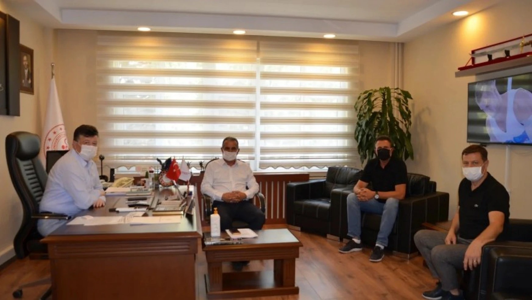 Naz Naz'lı yöneticilerden Fillikçioğlu'na ziyaret