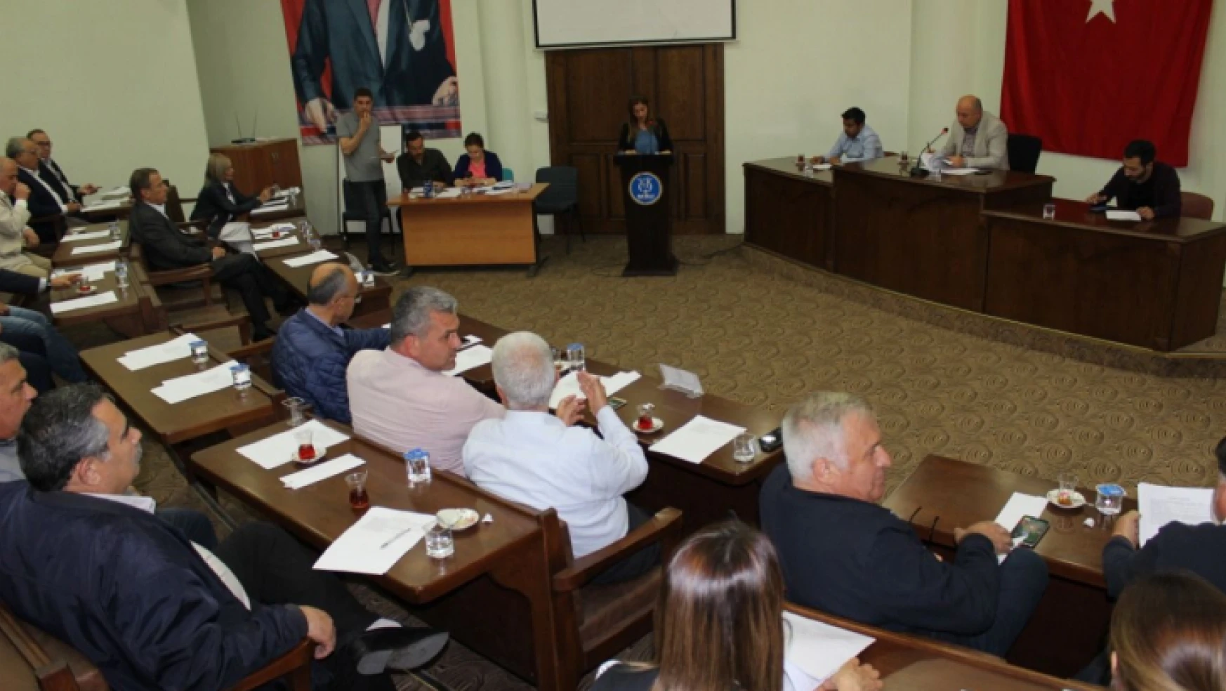 Nazilli Belediye Meclis toplantısının ilk oturumu yapıldı