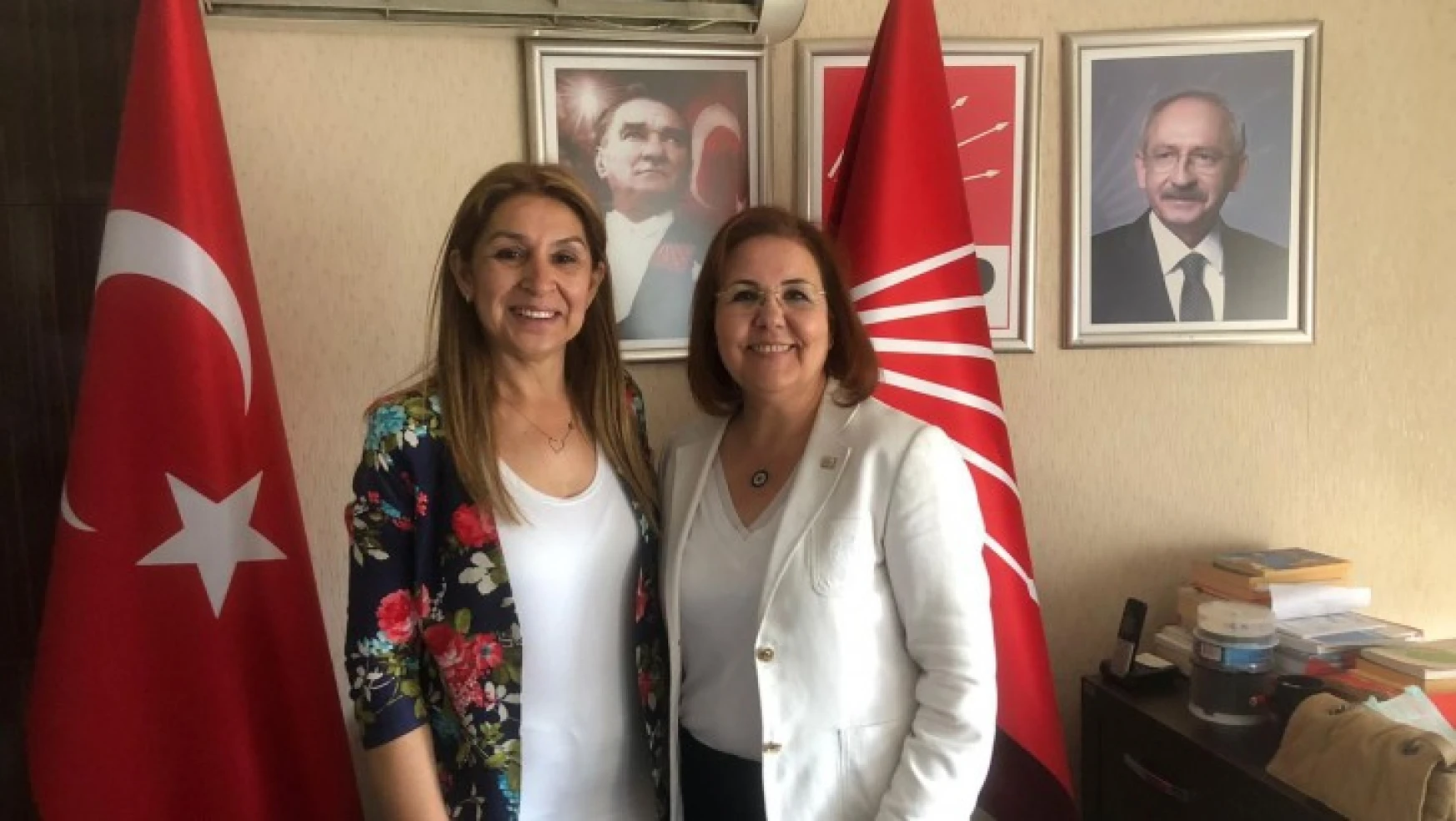 Nazilli CHP'de kadınlar Aktaş'a emanet