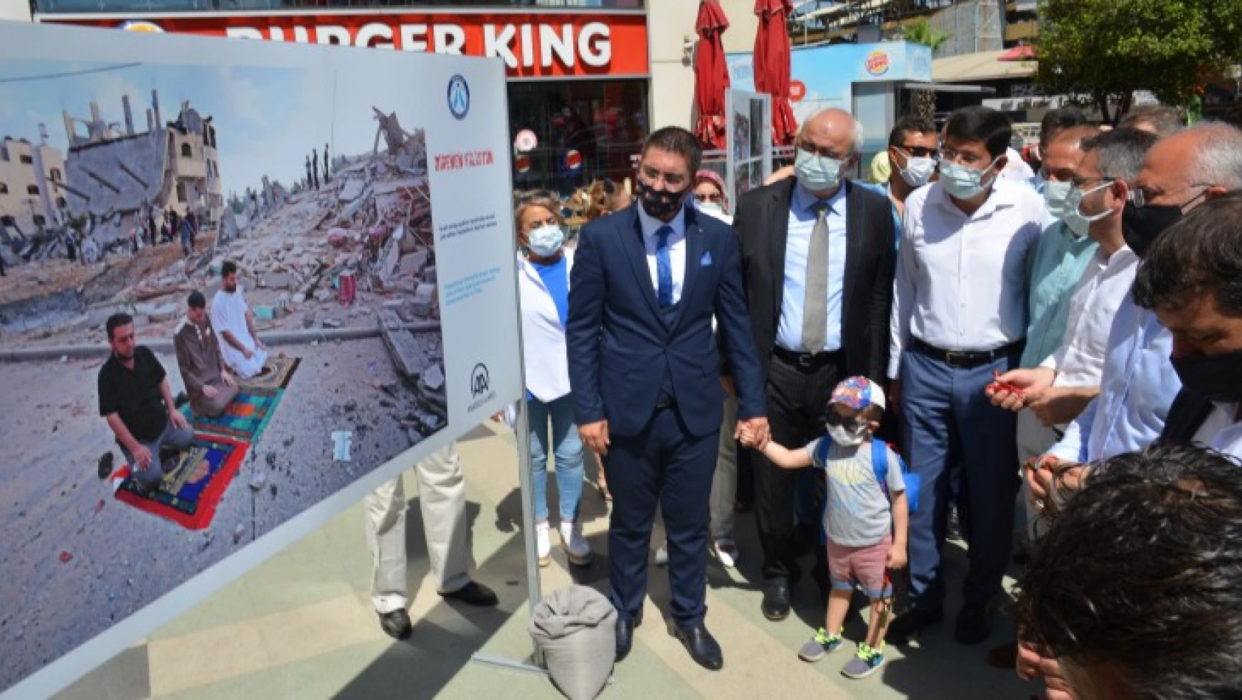 Nazilli'de 'Direnen Filistin' sergisi açıldı