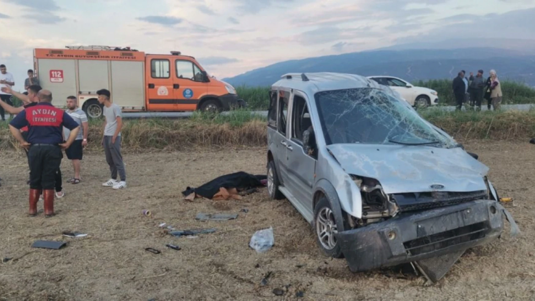 Nazilli'de feci kaza 1 ölü, 1 yaralı