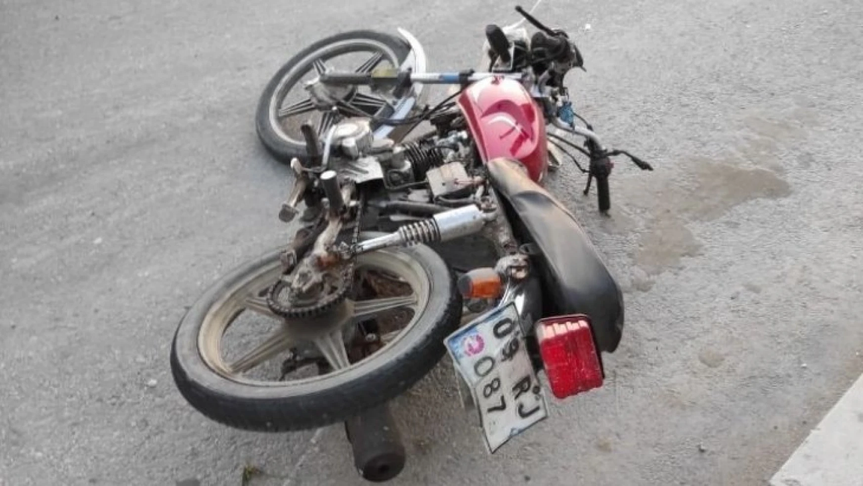 Nazilli'de motosiklet kazası: 1 ağır yaralı