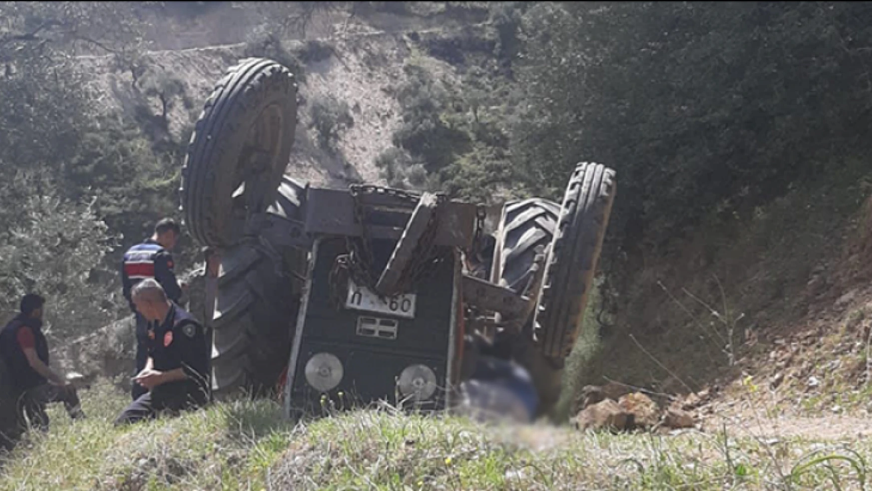 Nazilli'de traktör kazası: 1 ölü, 1 yaralı