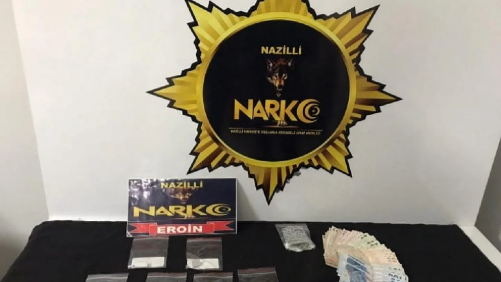 Nazilli NARKO'dan uyuşturucu operasyonu