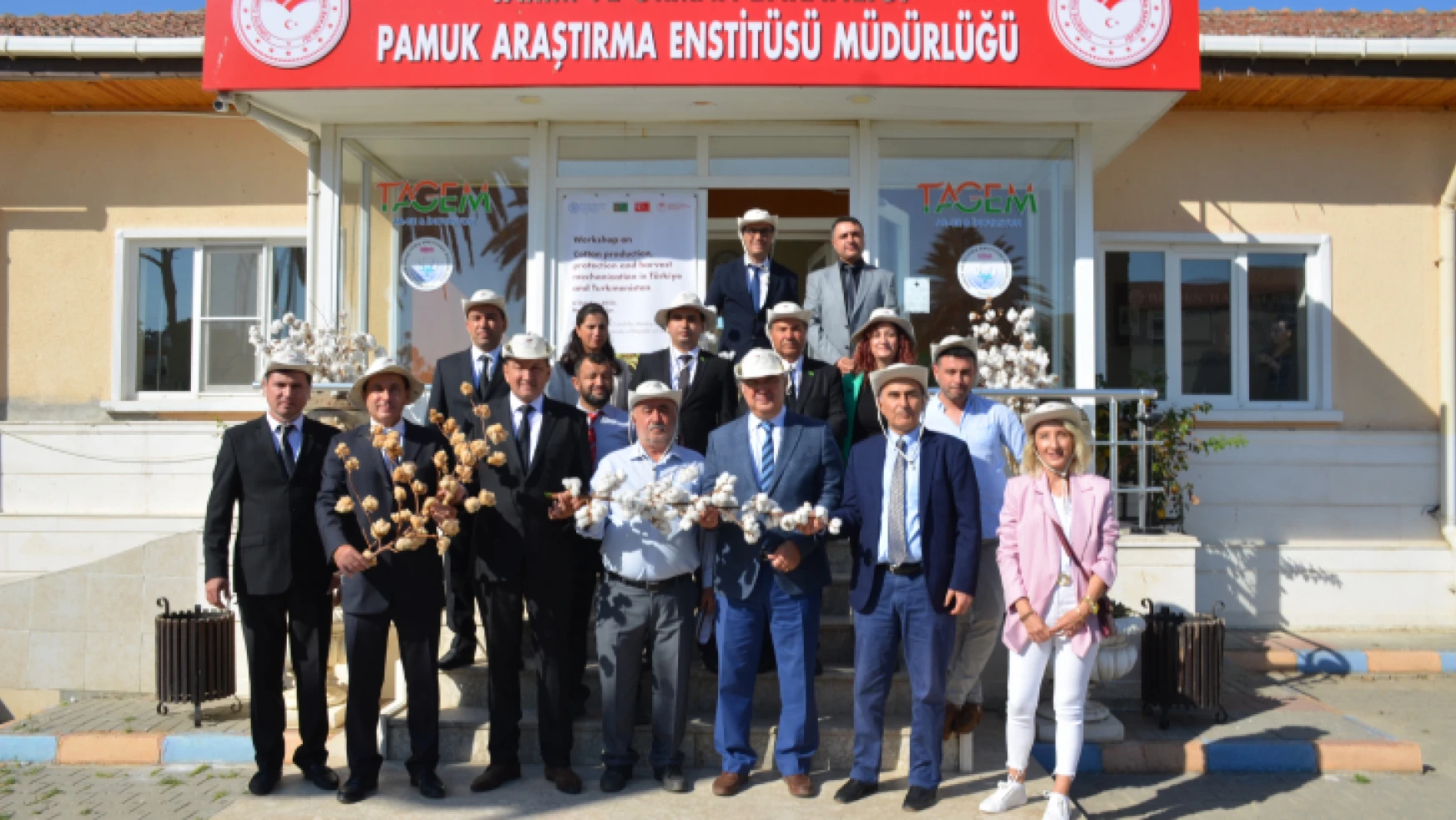 Nazilli Pamuk Araştırma'dan Türkmenistan'la 'Pamuk Çalıştayı'