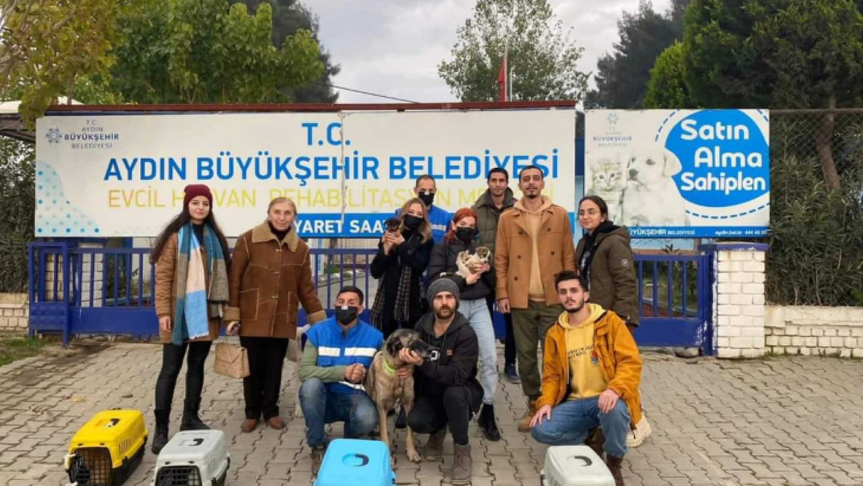 Nazillili hayvanseverler, Aydın'daki çalışmalardan memnun