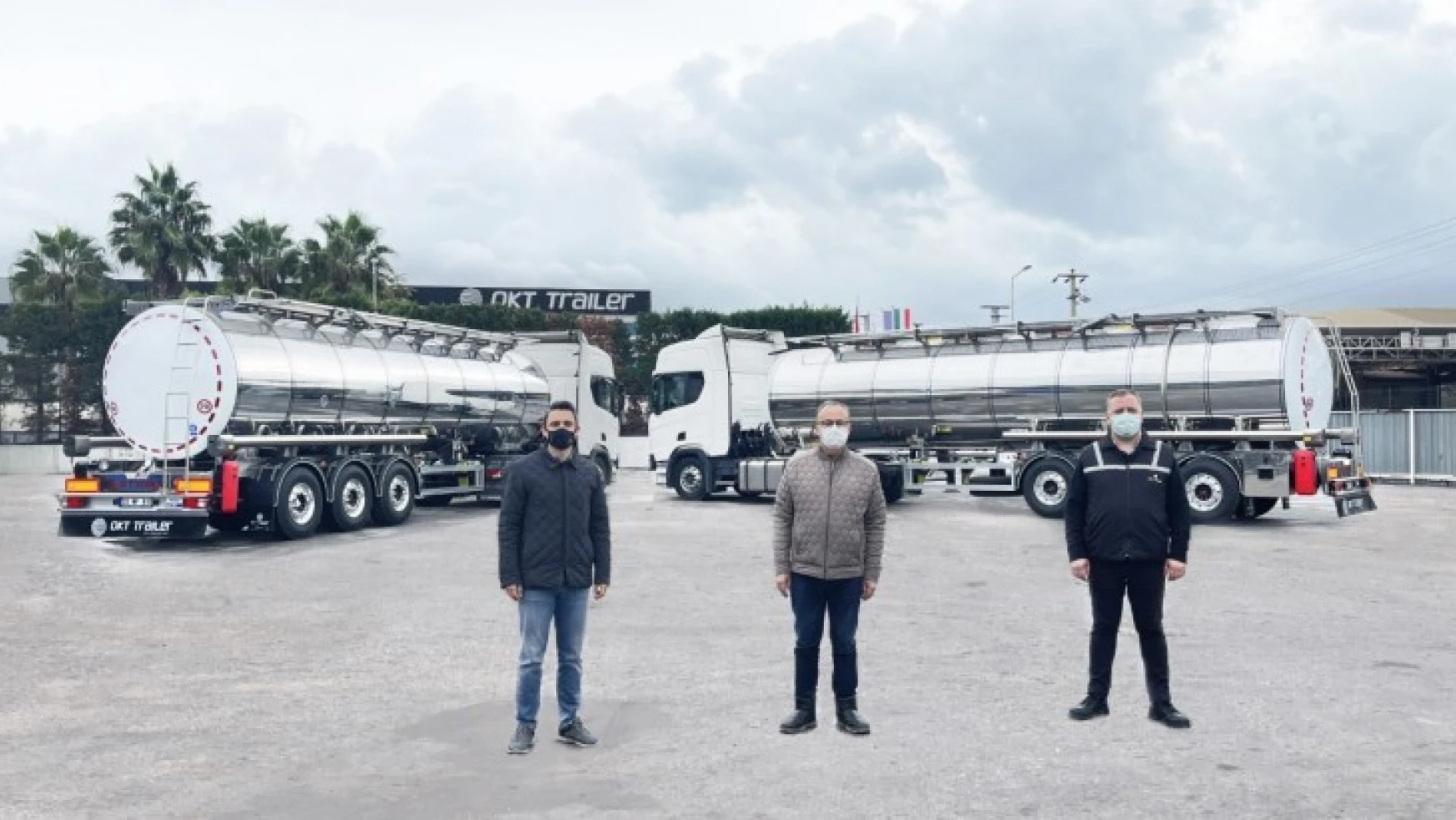 OKT Trailer'den AB standartlarında süt tankeri
