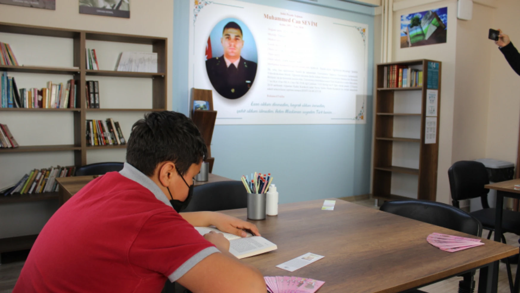 Şehidin ismi Atatürk Ortaokulu'nda yaşatılacak