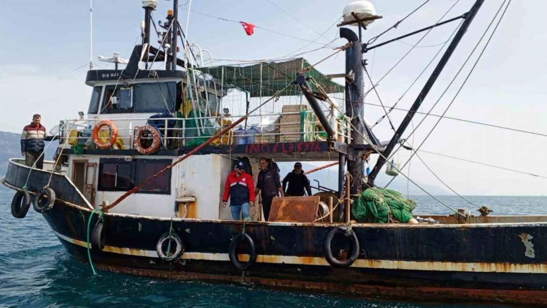 Söke'de balıkçı tekneleri denetlendi