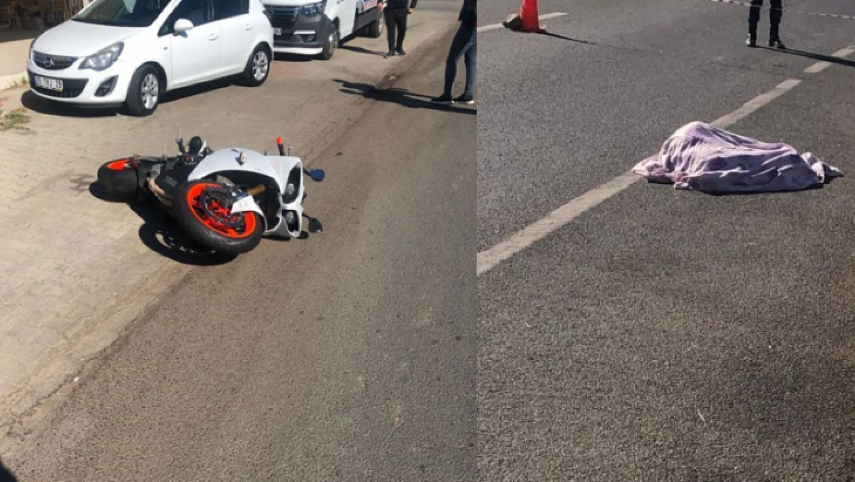 Sultanhisar'da motosiklet kazası 1 ölü