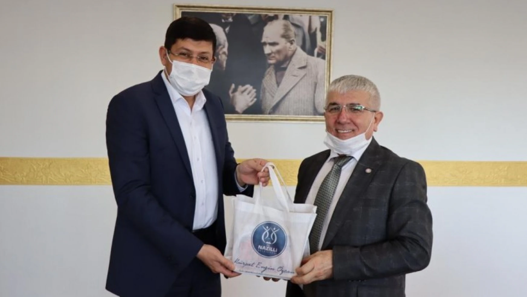 TSD Genel Başkanı Boyraz'dan Başkan Özcan'a ziyaret