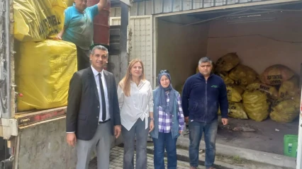 Aydın'da 'Atıkları toplayalım, geleceğe nefes olalım' projesi sürüyor