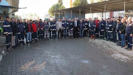 Başkan Arıcı: 'Emeğin ve alın teriyle geçinenlerin yanındayız'