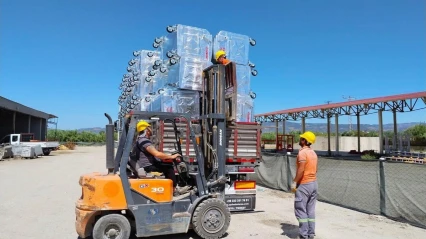 Germencik'e 100 yeni çöp konteyneri