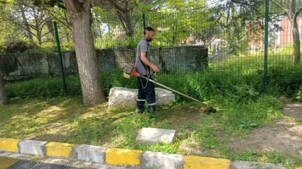 Karacasu Belediyesi ekipleri temizlik çalışmalarında hız kesmiyor