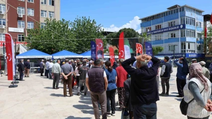Köşk'te dağıtılan binlerce Ata Tohumu kısa sürede tükendi
