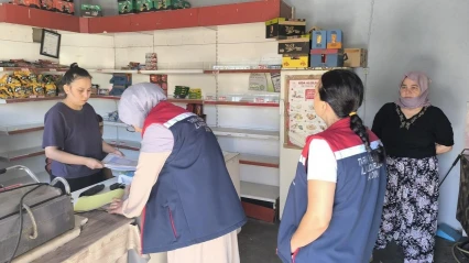 Köşk'te okul kantinleri denetlendi