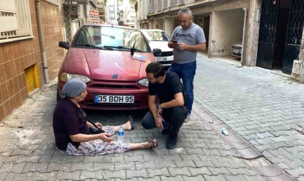 Eşini evde boğazında kemerle buldu