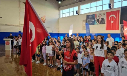 Genç sporcular 'Amatör Spor Haftası'nda buluştu