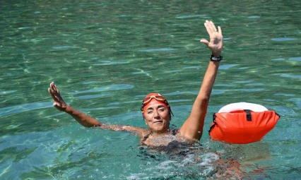 Master yüzücüler 38,5 kilometre kulaç atacak