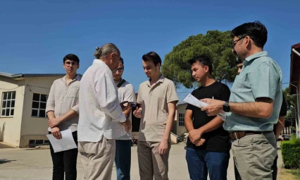 Nazilli'de karne töreninde bir ilk yaşandı