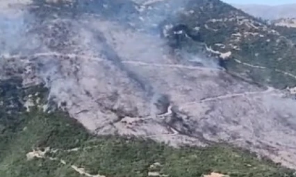 Sultanhisar yangınına müdahale sürüyor