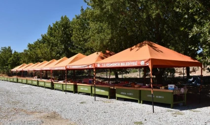 Yarışlar Kenti Magnesia'da Tarihi Köy Pazarı hazırlığı