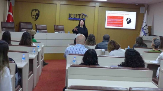'Zor Durum ve Zor İnsanları İkna Yönetimi' eğitimi KUTO'da yapıldı