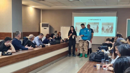 Acil Servis personeline yönelik hizmet içi eğitim verildi