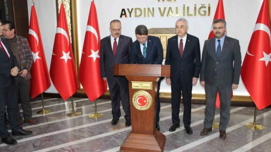 Adalet Bakanı Tunç'un Aydın'daki ilk durağı valilik oldu