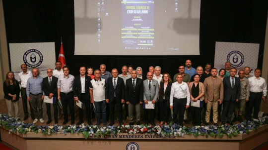 ADÜ'de 'Tarımsal Kuraklık ve Etkin Su Kullanımı' paneli düzenlendi