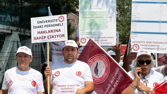 ADÜ'deki adaletsizliğin giderilmesi için Ankara'da eyleme katıldılar