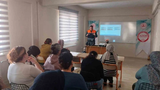 AFAD, Aydın'da farkındalık eğitimlerine devam ediyor