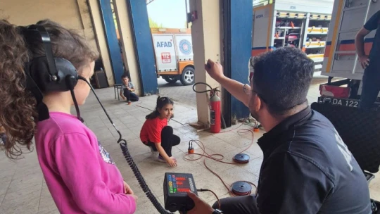 AFAD Aydın İl Müdürlüğü minik öğrencileri ağırladı
