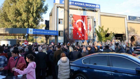 AK Parti Aydın İl Başkanlığı'nın yeni binası törenle açıldı