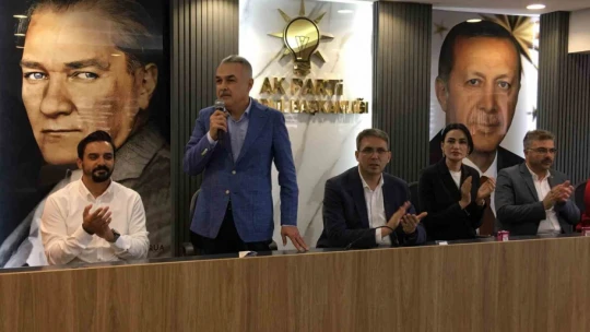 AK Parti Aydın teşkilatı bayramlaştı