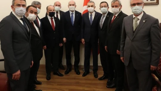 AK Parti Aydın heyeti, Bakan Soylu ile görüştü